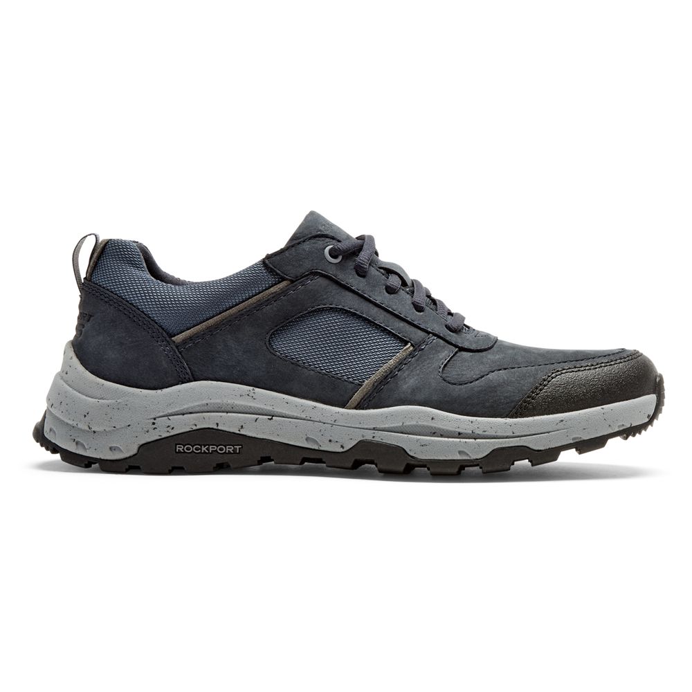 Sapatilhas Homem Rockport Xcs Pathway Waterproof Ubal Trekker Azul Marinho,Portugal JWIXM-6785